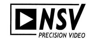 NSV PRECISION VIDEO logo