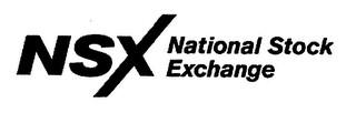 NSX NATIONAL STOCK EXCHANGE logo