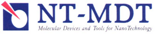 NT-MDT MOLECULAR DEVICES AND TOOLS FOR NANOTECHNOLOGY logo