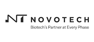 NT NOVOTECH BIOTECH'S PARTNER AT EVERY PHASE logo