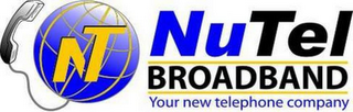 NT NUTEL BROADBAND YOUR NEW TELEPHONE COMPANY logo