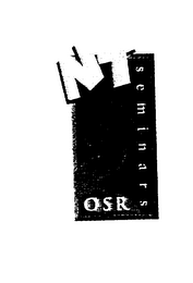 NT SEMINARS OSR logo