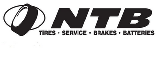 NTB TIRES · SERVICE · BRAKES · BATTERIES logo