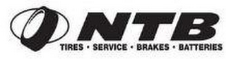 NTB TIRES SERVICE BRAKES BATTERIES logo