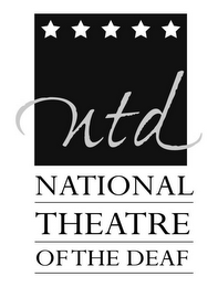 NTD NATIONAL THEATRE OF THE DEAF logo