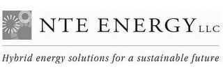 NTE ENERGY LLC HYBRID ENERGY SOLUTIONS FOR A SUSTAINABLE FUTURE logo