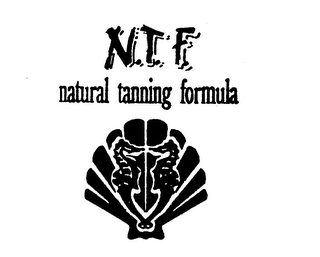 N.T.F. NATURAL TANNING FORMULA logo