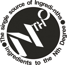 NTHO THE SINGLE SOURCE OF INGREDI-NTHS INGREDIENTS TO THE NTH DEGREE logo