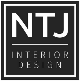 NTJ INTERIOR DESIGN logo