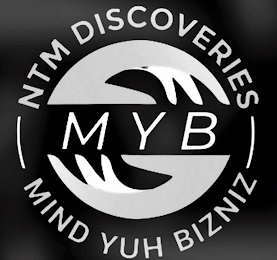 NTM DISCOVERIES MIND YUH BIZNIZ MYB logo