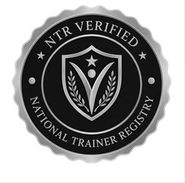 NTR VERIFIED NATIONAL TRAINER REGISTRY logo