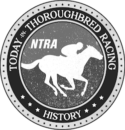 NTRA TODAY -IN- THOROUGHBRED RACING HISTORY logo