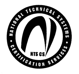NTS CS NATIONAL TECHNICAL SYSTEMS CERTIFICATION SERVICES logo