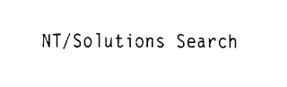 NT/SOLUTIONS SEARCH logo