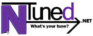 NTUNED.NET, WHAT'S YOUR TUNE? logo
