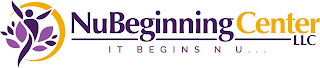 NU BEGINNING CENTER LLC IT BEGINS N U ... logo