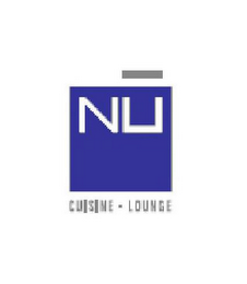 NU CUISINE.LOUNGE logo