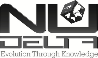 NU DELTA EVOLUTION THROUGH KNOWLEDGE logo