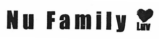 NU FAMILY LUV logo