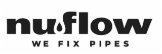NU FLOW WE FIX PIPES logo