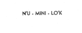 N'U-MINI-LO'K logo