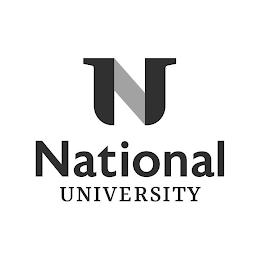 NU NATIONAL UNIVERSITY logo