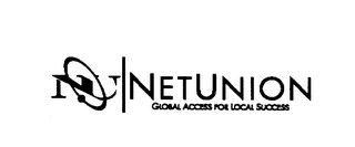 NU NETUNION GLOBAL ACCESS FOR LOCAL SUCCESS logo