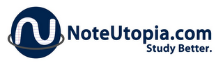 NU NOTEUTOPIA.COM STUDY BETTER. logo