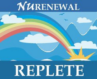 NU RENEWAL REPLETE logo