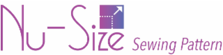 NU-SIZE SEWING PATTERN logo