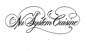 NU SYSTEM CUISINE logo