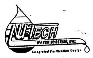 NU-TECH WATER SYSTEMS, INC. INTEGRATED PURIFICATION DESIGN logo