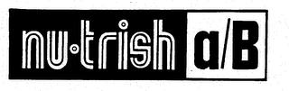 NU-TRISH A/B logo