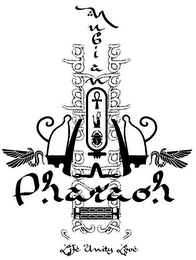 NUBIAN PHARAOH LIFE UNITY LOVE logo