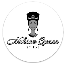 NUBIAN QUEEN BY RAE logo