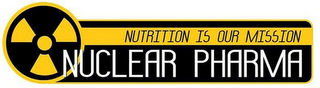NUCLEAR PHARMA NUTRITION IS OUR MISSION logo