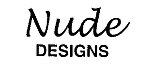 NUDE DESIGNS logo