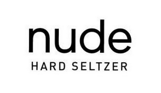 NUDE HARD SELTZER logo