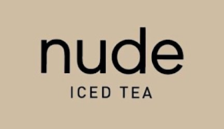 NUDE ICED TEA logo