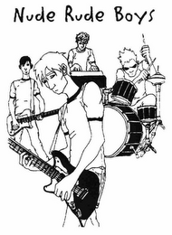 NUDE RUDE BOYS logo