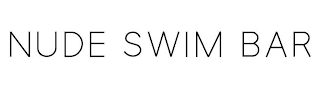 NUDE SWIM BAR logo