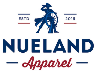 NUELAND APPAREL ESTD 2015 logo