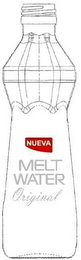 NUEVA MELT WATER ORIGINAL logo