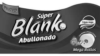 NUEVO SÚPER BLANKO TRIPLE HOJA ABULLONADO CON AROMA A ROSES Y CEREZAS MEGA ROLLOS logo