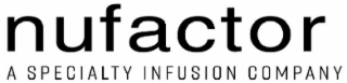 NUFACTOR A SPECIALTY INFUSION COMPANY logo