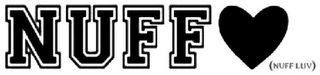 NUFF NUFF LUV logo