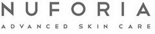 NUFORIA ADVANCED SKIN CARE logo