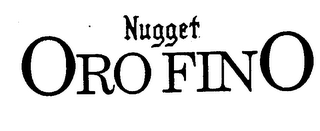 NUGGET ORO FINO logo