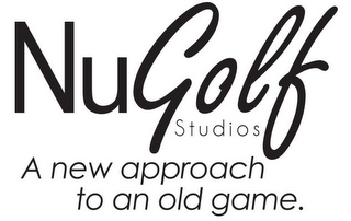 NUGOLF STUDIOS A NEW APPROACH TO AN OLD GAME logo