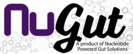 NUGUT A PRODUCT OF NUCLEOTIDE POWERED GUT SOLUTIONS logo